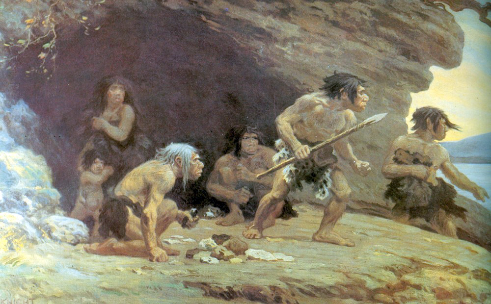 obozowisko neandertalczyków